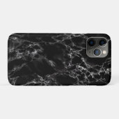 Trendy Black Marble Stone Case-Mate iPhone Hülle (Rückseite (Horizontal))