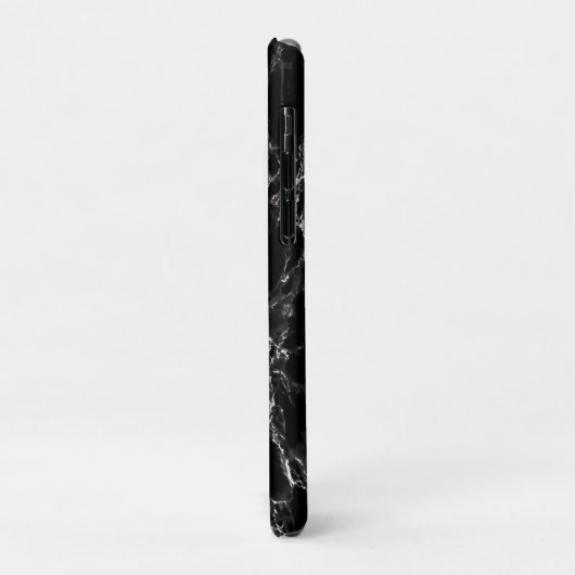 Trendy Black Marble Stone Case-Mate iPhone Hülle (Hinten/Links)