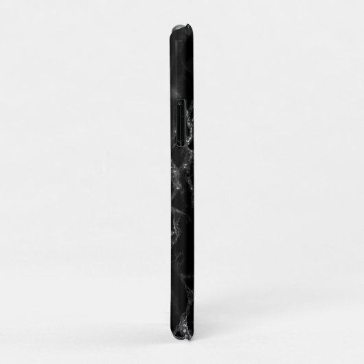 Trendy Black Marble Stone Case-Mate iPhone Hülle (Hinten/Rechts)