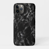 Trendy Black Marble Stone Case-Mate iPhone Hülle (Rückseite)