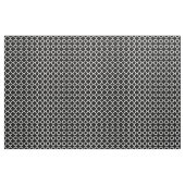 Trendy Black Retro Chic Quatrefoil Trellis Muster Stoff (Yard (91,4 cm))