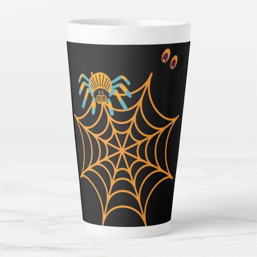 trendy Black Spider Tasse (Vorderseite)