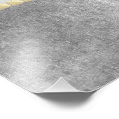 Trendy Bling! Design Fotodruck (Ecke)