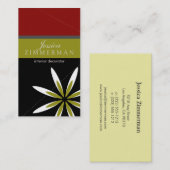 Trendy Bliss Apples Galore Business Card Visitenkarte (Vorne/Hinten)