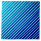 Trendy Blue Color Imitats Strip Keramik Tile Fliese (Vorderseite)