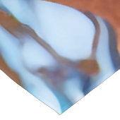 Trendy Blue Gelb Gold Imitate Marmor Tischdecke (Schrägansicht)