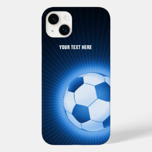 Trendy Blue Glows Soccer   Beste Sportgeschenke Case-Mate iPhone 14 Plus Hülle