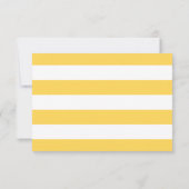 Trendy Blume Bewässerung kann Tulpen Hochzeit RSVP Karte (Rückseite)