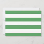 Trendy Blume Blue Hydrangea Hochzeitsfest Brautpar Einladung (Rückseite)