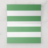 Trendy Blume Blue Hydrangea Hochzeitsplatz Platzkarte (Innenseite Aufgefaltet)