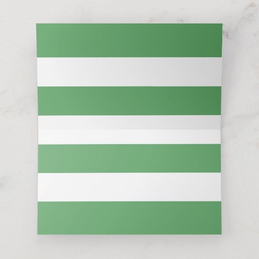 Trendy Blume Blue Hydrangea Hochzeitsplatz Platzkarte (Innenseite Aufgefaltet)