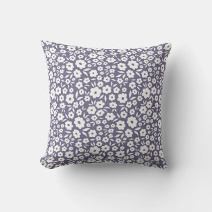 Trendy Blume nahtlos. Kleiner Vintager Flor Kissen