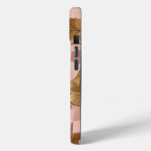 Trendy Blush Pink Gold Boho Blätter Collection Case-Mate iPhone Hülle (Rückseite / Links)