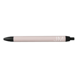 Trendy Blush Pink Oversified Mit Monogramm Initial Kugelschreiber