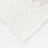 Trendy Bohemische Fleecedecke (Ecke)