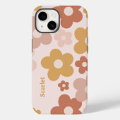 Trendy Boho Daisies Case-Mate iPhone Hülle (Rückseite)