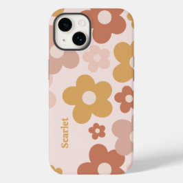 Trendy Boho Daisies Case-Mate iPhone 14 Hülle