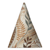 Trendy Boho Pattern Paper Party Hat Partyhütchen (Rechts)