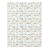 Trendy Boho Rainbow Floral Moon Sun Baby Dusche Tischdecke (Vorderseite)