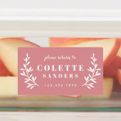 Trendy Boho Trio Waterproof Name Etiketten (Befestigt)