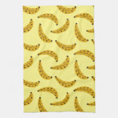 Trendy Bold Banana Patten Yellow Geschirrtuch (Vertikal)
