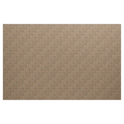 Trendy Bold Brown und Beige Leopard Print Pattern Stoff (Yard (91,4 cm))