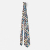Trendy & Bold | Opal-Leopardendruck-Krawatte Krawatte (Rückseite)