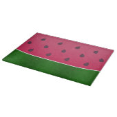 Trendy Bold Watermelon Grafische Kunst Schneidebrett (Ecke)