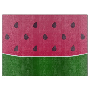 Trendy Bold Watermelon Grafische Kunst Schneidebrett