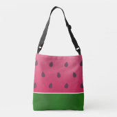 Trendy Bold Watermelon Grafische Kunst Tragetaschen Mit Langen Trägern (Rückseite)