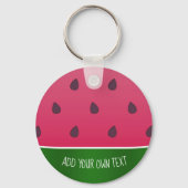 Trendy Bold Watermelon Graphic Schlüsselanhänger (Vorderseite)
