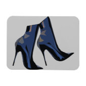 Trendy Boot Art Magnet (Horizontal)