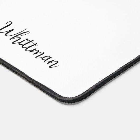 Trendy Boss Lady Modern Typografy Pink Desk Schreibtischunterlage (Ecke)