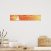 Trendy Brautparty Banner Poster (Küche)