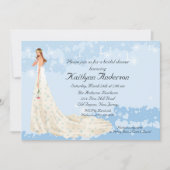 Trendy Bride Brautparty Einladung (Vorderseite)