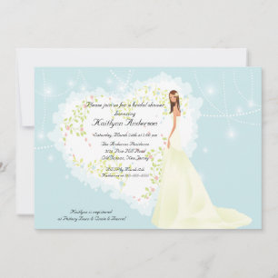 Trendy Bride Brautparty Einladung