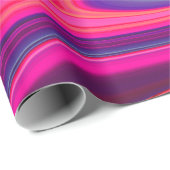 Trendy Bright Blue Pink Green Abstraktes Muster Geschenkpapier (Rolleneckpunkt)