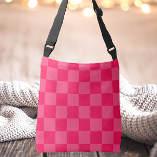 Trendy Bright Pink Fashion Tragetaschen Mit Langen Trägern