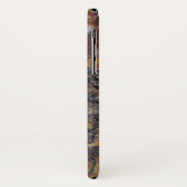 Trendy Brown Imitate Marmorstein Case-Mate iPhone Hülle (Hinten/Links)