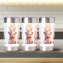 Trendy Brushstroke Osterhochland Kuh 20oz