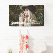 Trendy Bubbly Graduation Party Banner (Insitu)