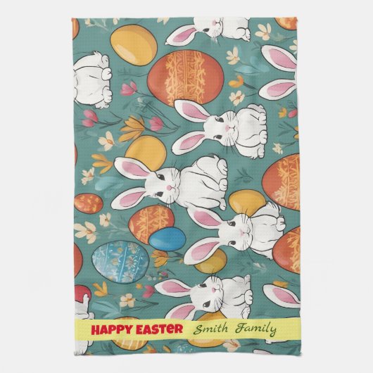 Trendy Bunny Oaster Collection Geschirrtuch (Vertikal)