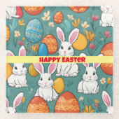 Trendy Bunny Oaster Collection Glasuntersetzer (Vorderseite)
