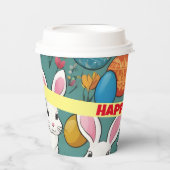 Trendy Bunny Oaster Collection Pappbecher (Vorderseite)