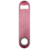 Trendy Burgundy Speed Flaschenöffner (Rückseite)