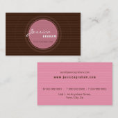 TRENDY BUSINESS CARD:: 5L ausstrahlen Visitenkarte (Vorne/Hinten)