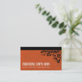 TRENDY BUSINESS CARD :: elemental 1L Visitenkarte (Stehend Vorderseite)