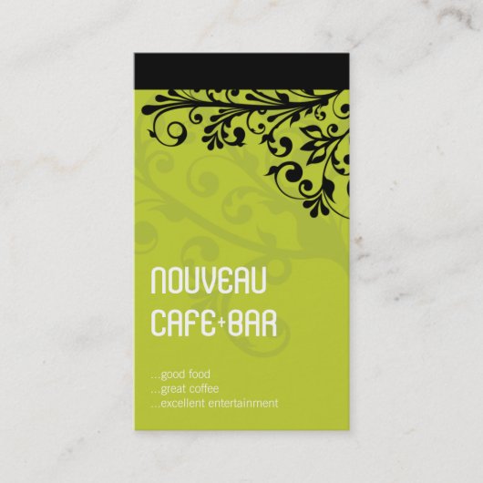 TRENDY BUSINESS CARD :: elementare 6P Visitenkarte (Vorderseite)