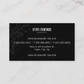 TRENDY BUSINESS CARD :: elementares 3L Visitenkarte (Rückseite)