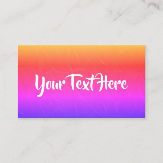 Trendy Business Cards Visitenkarte (Vorderseite)